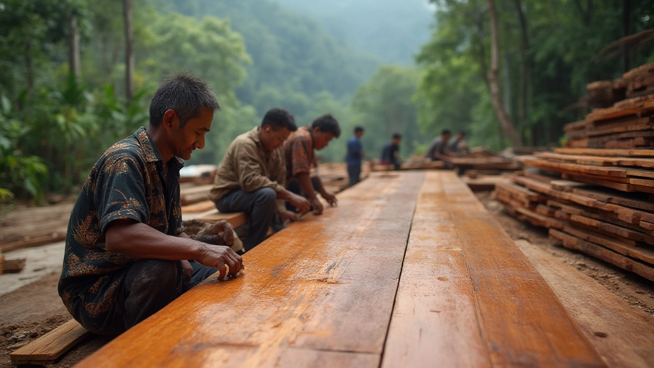 Harga Papan Ulin Kalimantan Terbaru: Panduan Lengkap & Tips Memilih 2025