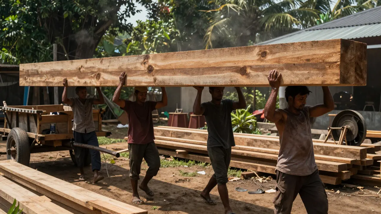 Apakah Kayu Bengkirai Berat? Ini Fakta Berat dan Kepadatannya yang Harus Anda Tahu