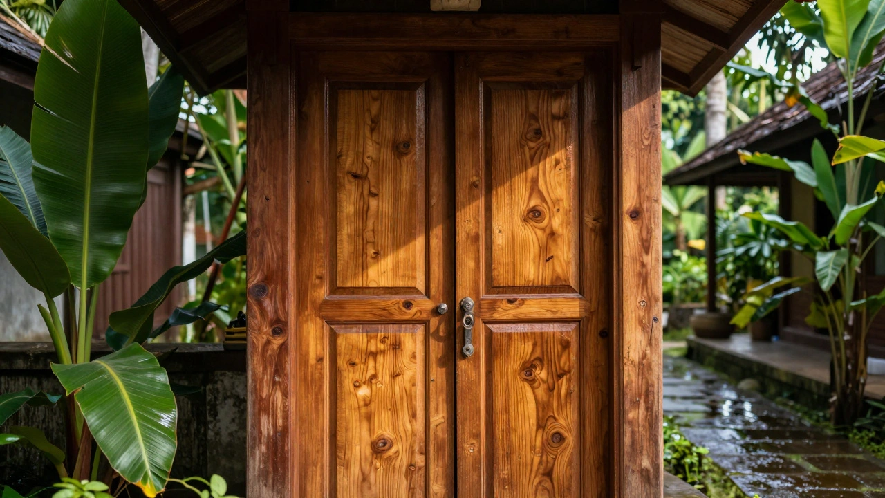 Daun Pintu Terbaik: Kayu Apa yang Paling Tahan Lama dan Cocok untuk Iklim Indonesia?