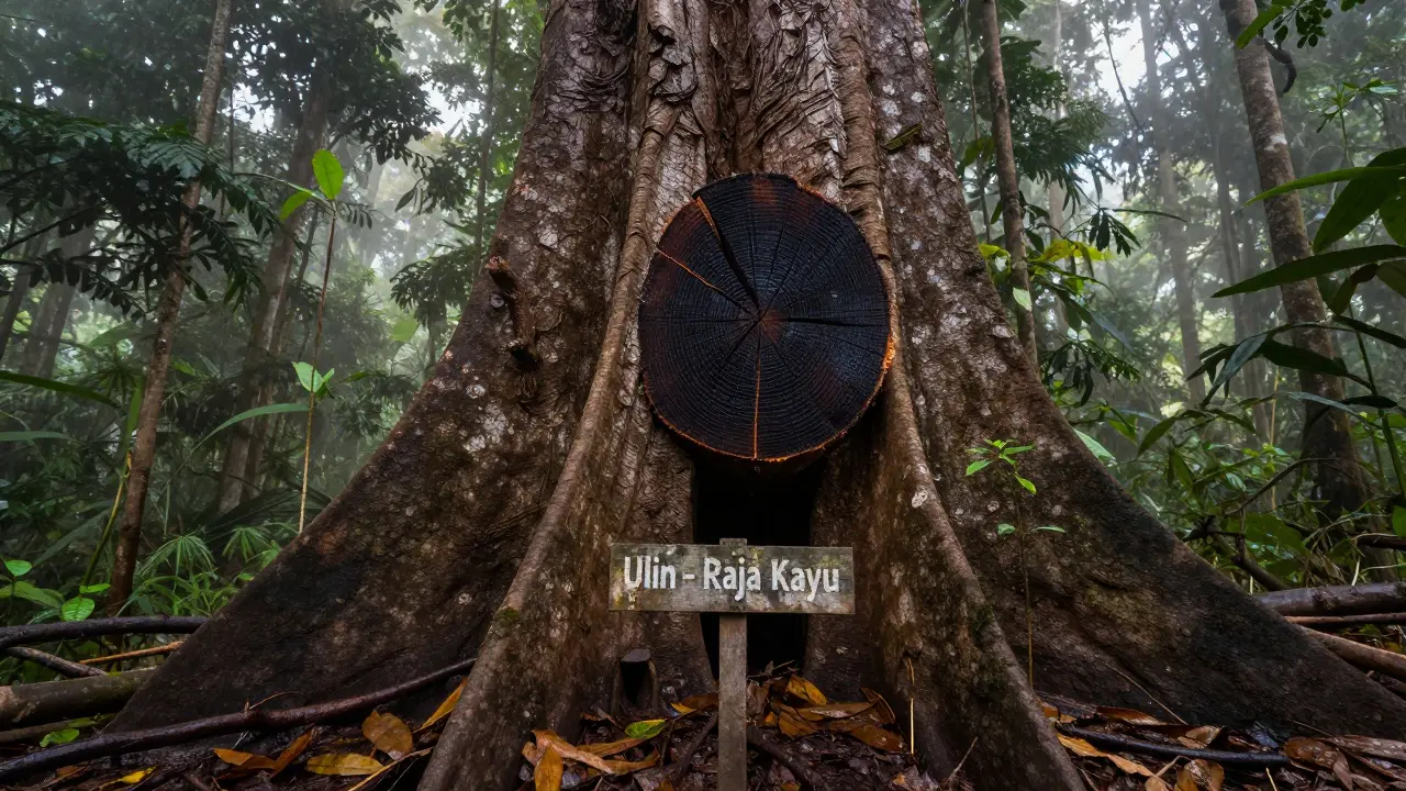 Kayu Apa yang Paling Kuat di Indonesia? Jawabannya Ulin Kalimantan