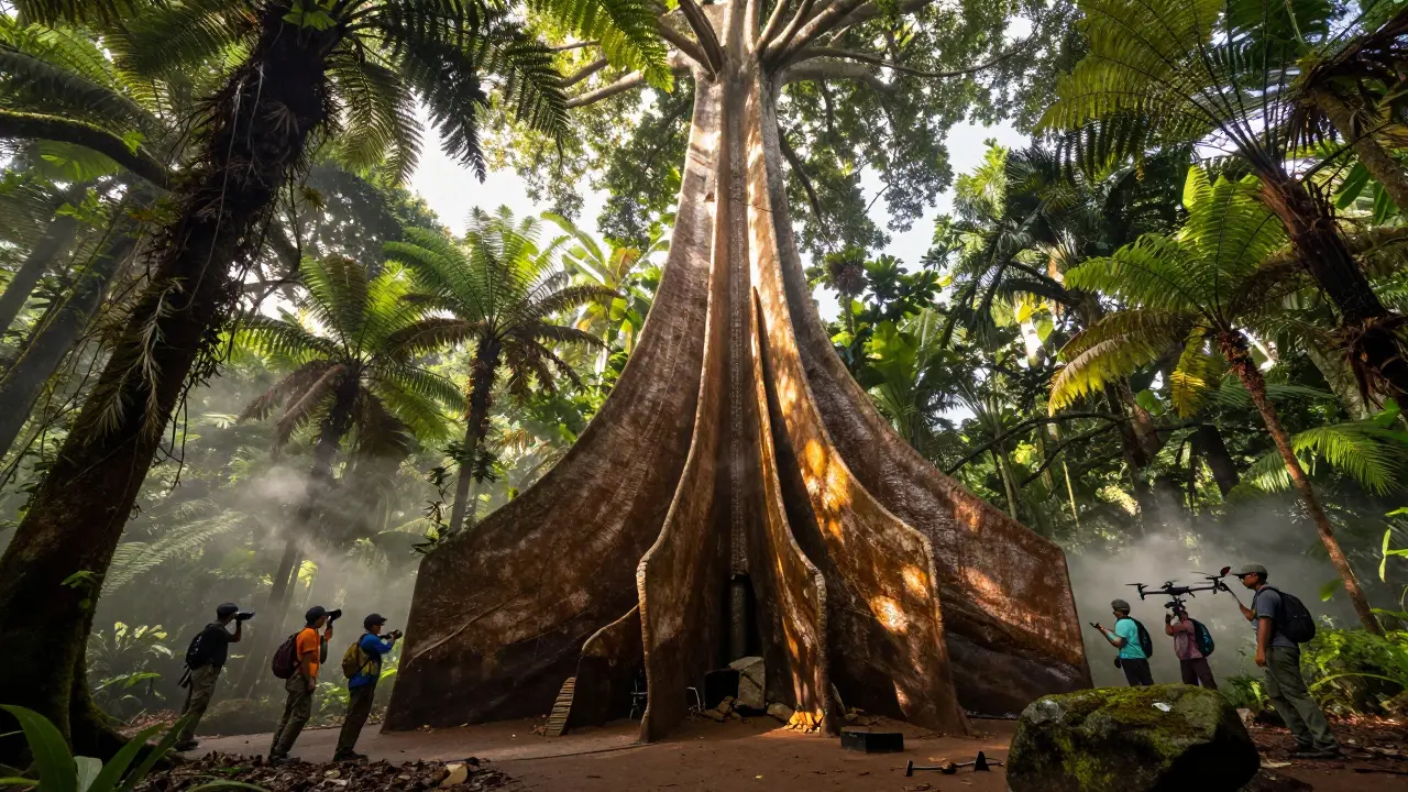 Pohon Ulin Terbesar di Dunia Ada di Mana?