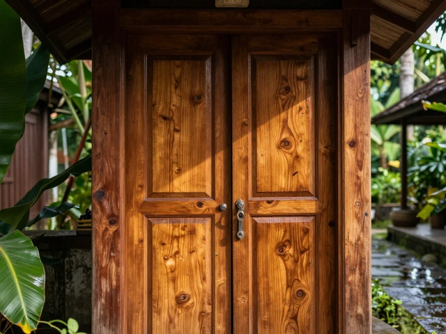 Daun Pintu Terbaik: Kayu Apa yang Paling Tahan Lama dan Cocok untuk Iklim Indonesia?