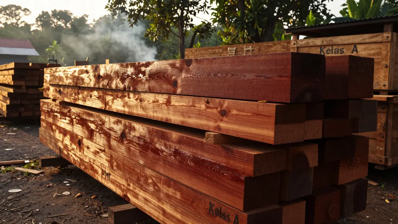 Berapa Harga Kayu Papan 1 Kubik Kayu Ulin Kalimantan Tahun 2026?